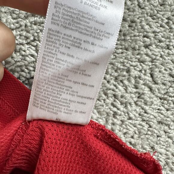 Nebraska Cornhuskers Shirt Mens Medium Red NCAA Football Adidas Performance - Picture 6 of 10